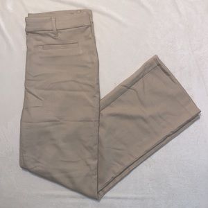Monki Straight-leg Trousers in Beige Size 12